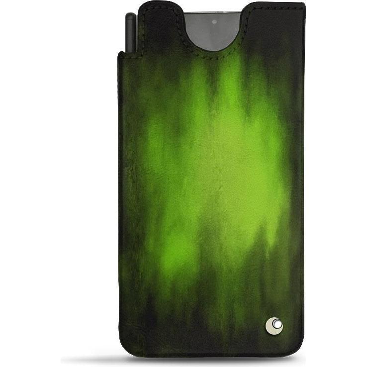 Noreve Lederschutzhülle (Samsung Galaxy S21 Ultra), Smartphone Hülle, Grün