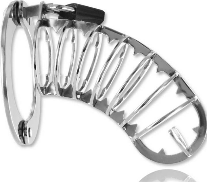 Produktbild Metal Hard Metalhard Spiked Chastity Cage 14 cm