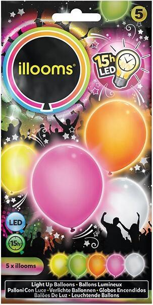 Actual product image Illooms Balloons LED (5 x)