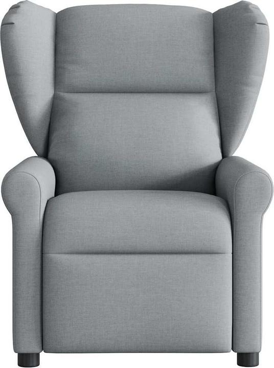 Produktbild VidaXL Massagesessel Elektrisch Hellgrau Stoff