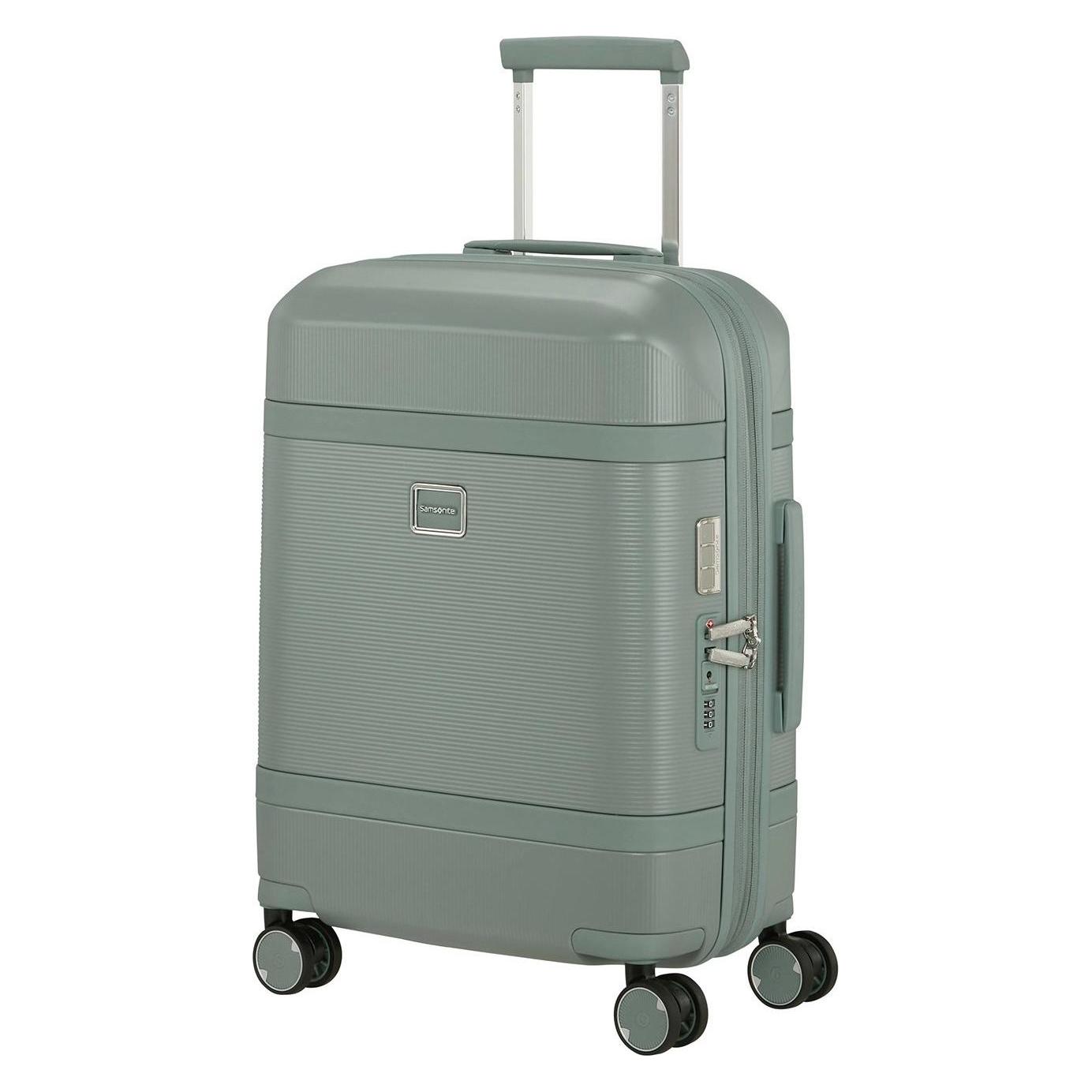 Samsonite, Koffer, Image Trolley Mit 4 Rollen Erweiterbar 55cm, Groen, (44 l)