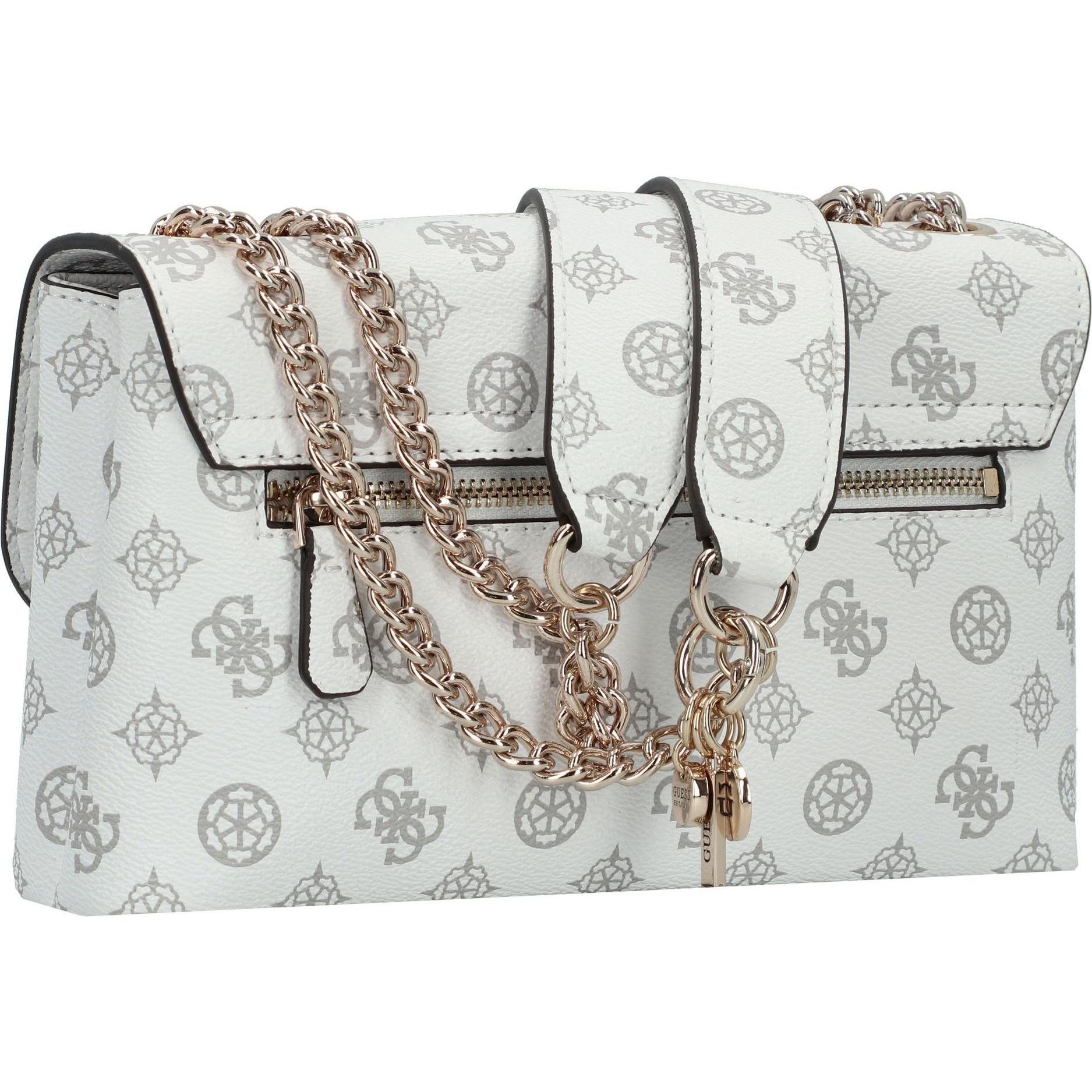 Thumbnail - Guess, Handtasche, Eco Erica Umhängetasche 25 cm, Weiss