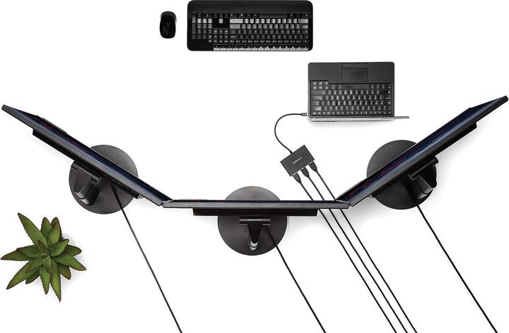 Produktbild StarTech Displayport To 3x HDMI Mst Hub (HDMI, 11.40 cm)