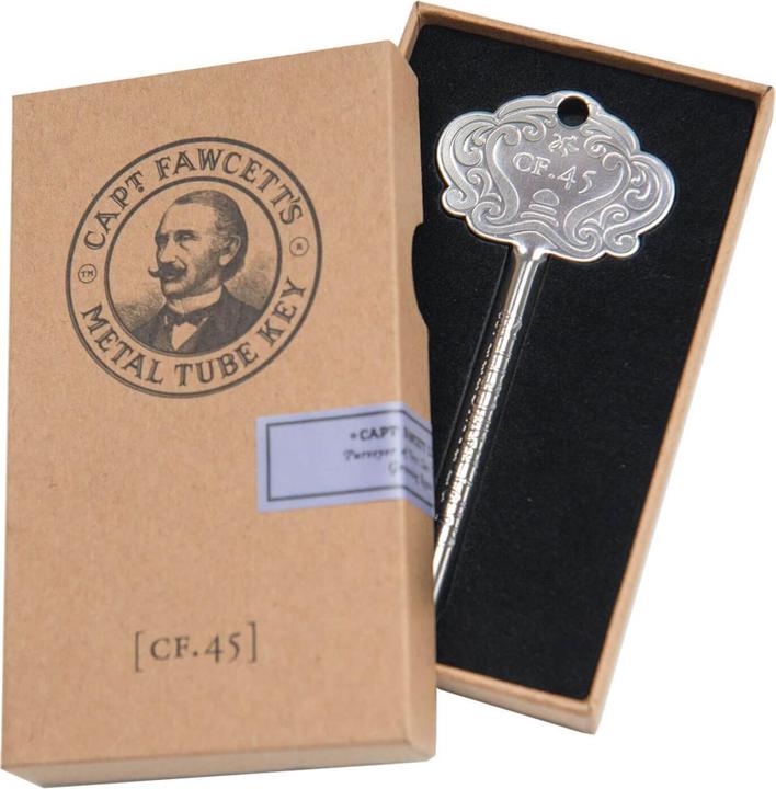 Actual product image Captain Fawcett Metal Tube Key