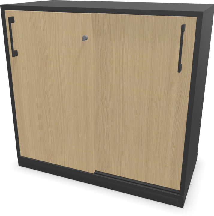 Actual product image Narbutas Choice sliding door cabinet (80 x 40 x 76 cm)