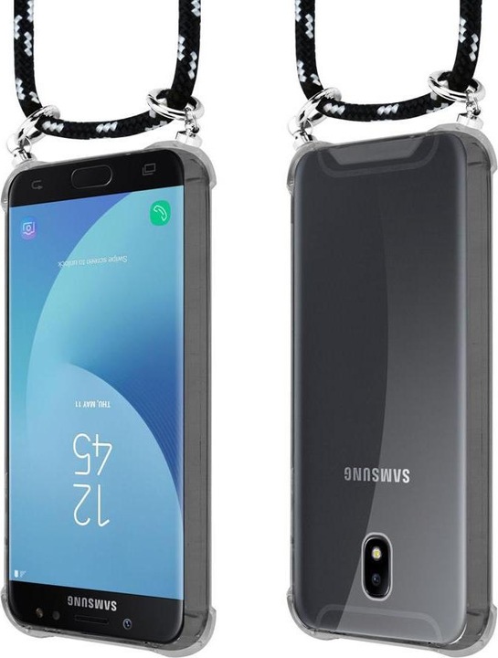 Produktbild Cadorabo TPU Handy Kette SILBER Cover