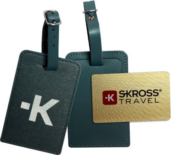 Skross Luggage tag, grey (Locks & Trailers)