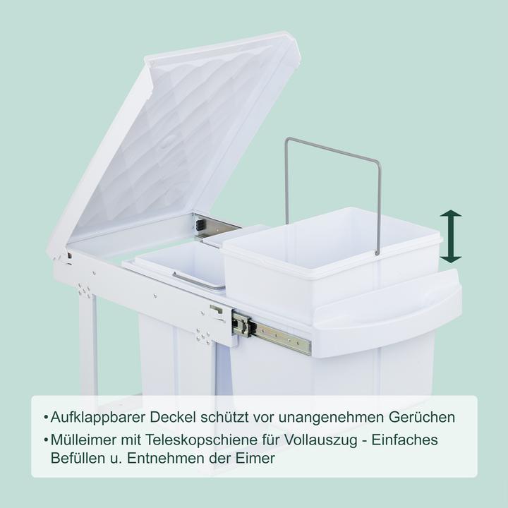 Produktbild Relaxdays Einbaumülleimer (32 l)