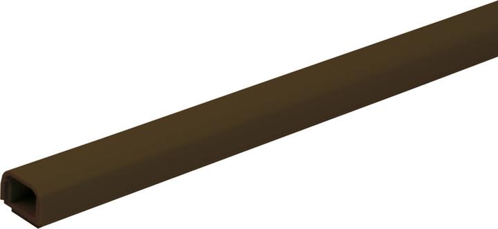 Immagine prodotto Steffen Canalina multi cavo 11x9mm 4 aste 1m autoadesiva marrone (Tubazione, 100 cm)