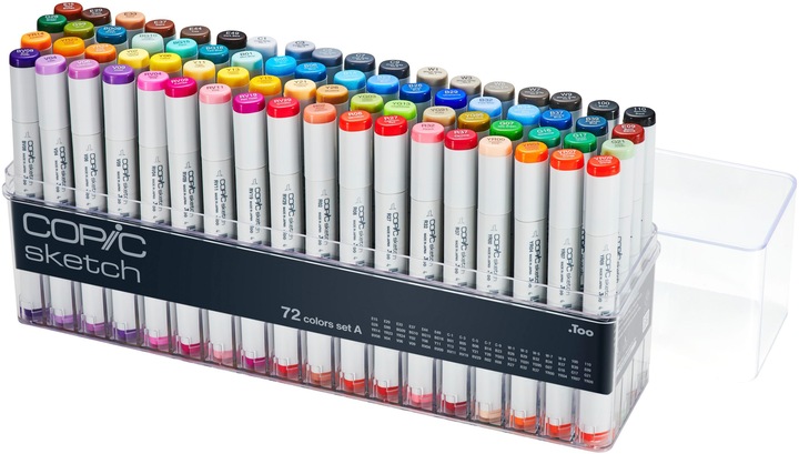 Produktbild Copic Marker sketch (Grau, 5 mm, 72 x)