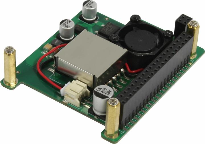 Actual product image Allnet Radxa Rock 3A zbh. PoE Hat / Shield 802.3AT