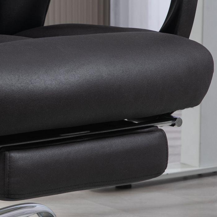 Image du produit Swisshandel24 Siège de bureau avec repose-pieds, inclinaison de 145°, noir (46 - 54 cm)