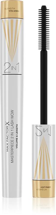 Produktbild Max Factor Masterpiece 2in1 Lash Wow Mascara Black (001, Black)