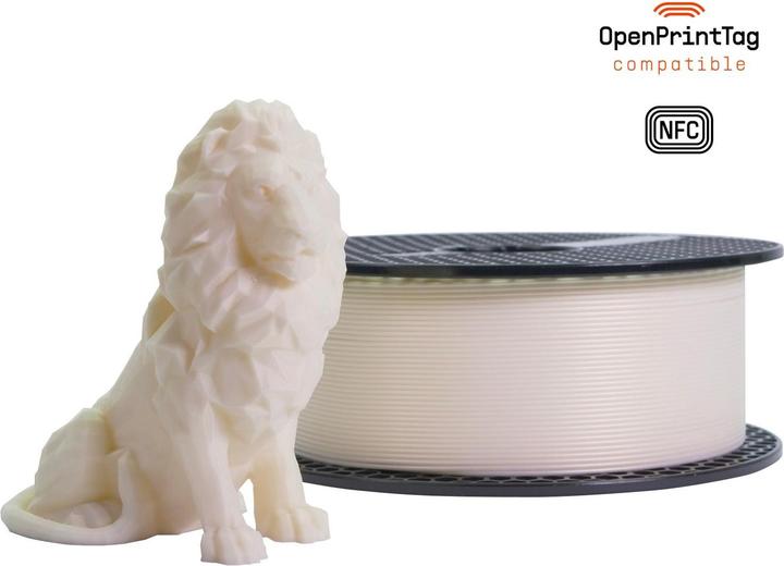 Produktbild Prusa Prusament PLA Vanilla White 1kg (PLA, 1.75 mm, 1000 g)