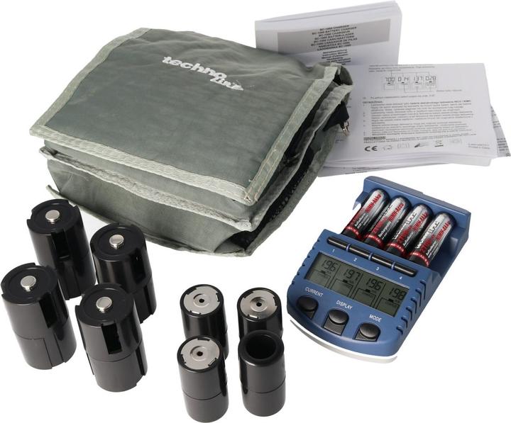 Immagine prodotto Panasonic Caricabatterie Technoline BC 1000 con batterie Eneloop AA Mignon e box batterie (Batteria + Caricabatterie)