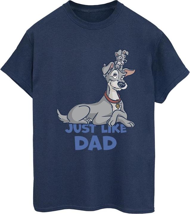 Immagine prodotto Disney Lady And The Tramp Just Like Dad Maglietta Ampia Donna (M)