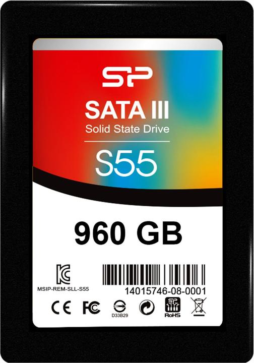 Actual product image Silicon Power Slim S55 (960 GB, 2.5")