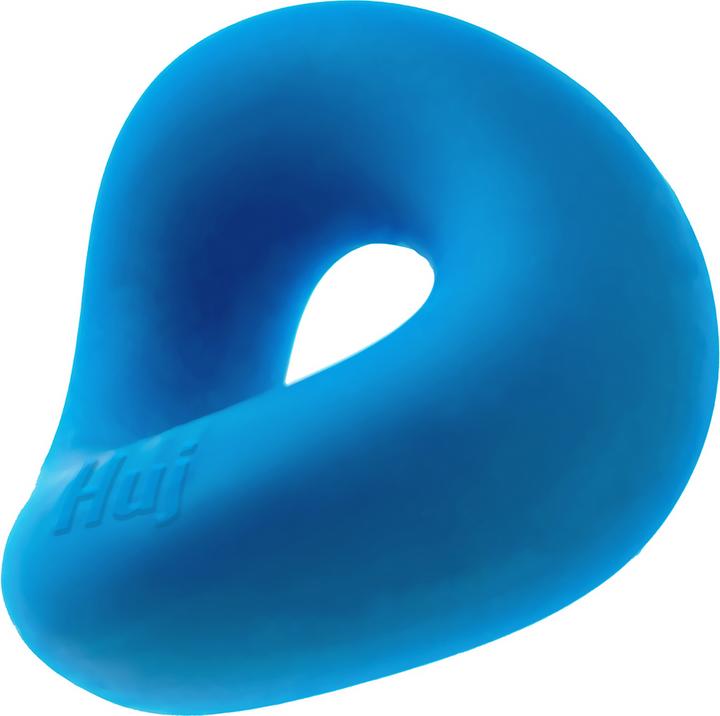 Actual product image Hünkyjunk Form - Curvy Cockring - Teal Ice