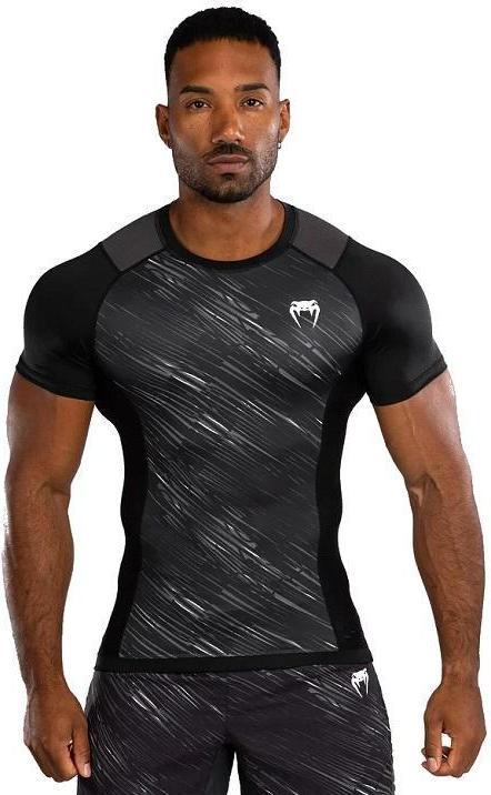 Produktbild Venum - Rashguard / Tectonic Rapid / Short Sleeve / Schwarz-Grau / XL (XL)