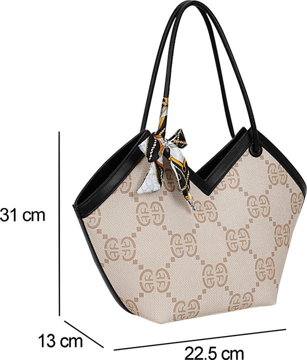 Immagine prodotto Gallantry R-1688-2-BEIGEBLACK Handtasche