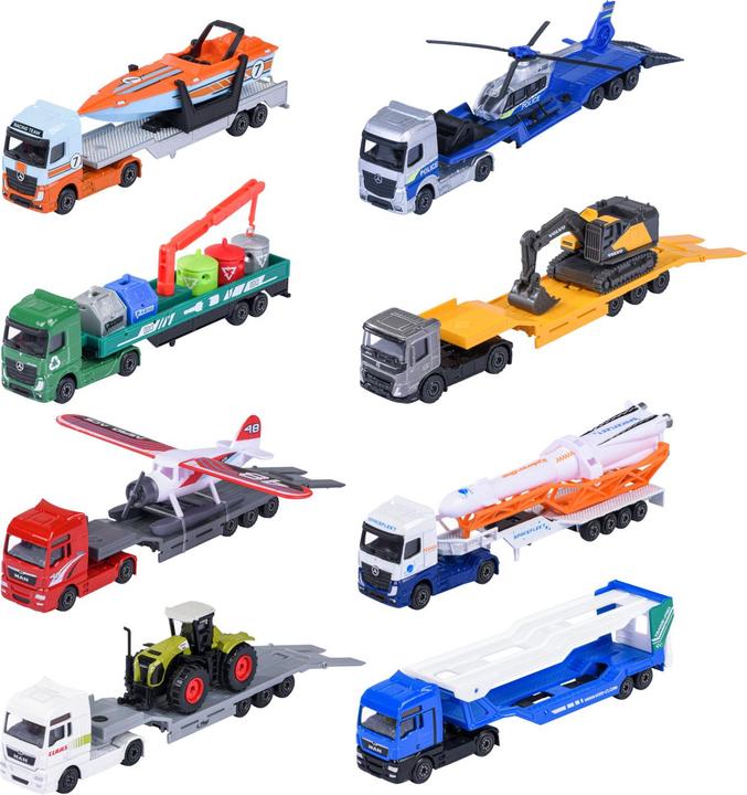 Majorette City Transporter, 8-sort.