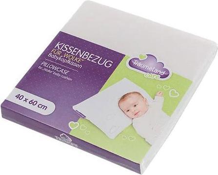 Produktbild Träumeland Kissenbezug fuer Wolke Babykopfkissen Care 25 x 40 gelb