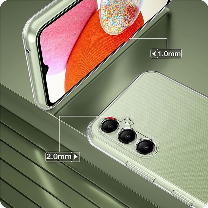 Produktbild Tech-Protect FlexAir+ case for Xiaomi Redmi Note 13 5G - transparent (Xiaomi Redmi Note 13 5G)