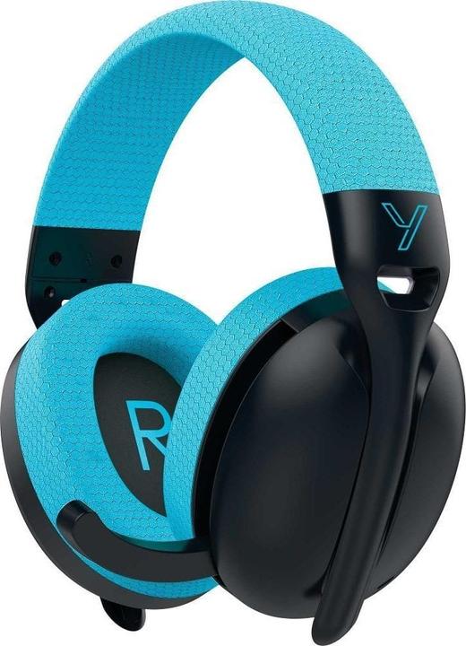 Yenkee YHP 3300CN APEX WL blu-nero / cuffie da gioco wireless / microfono / 2,4 GHz / USB-C (Senza fili)
