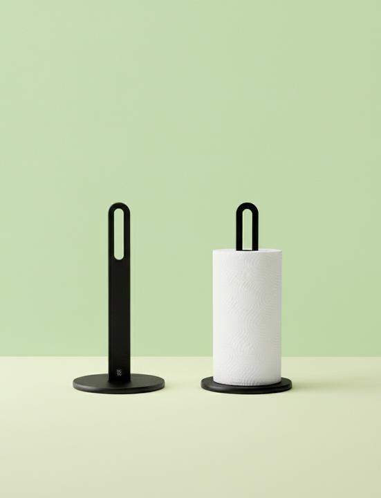 Produktbild Rig-Tig by Stelton RIG-TIG - SPIN-IT kitchen roll holder - Black
