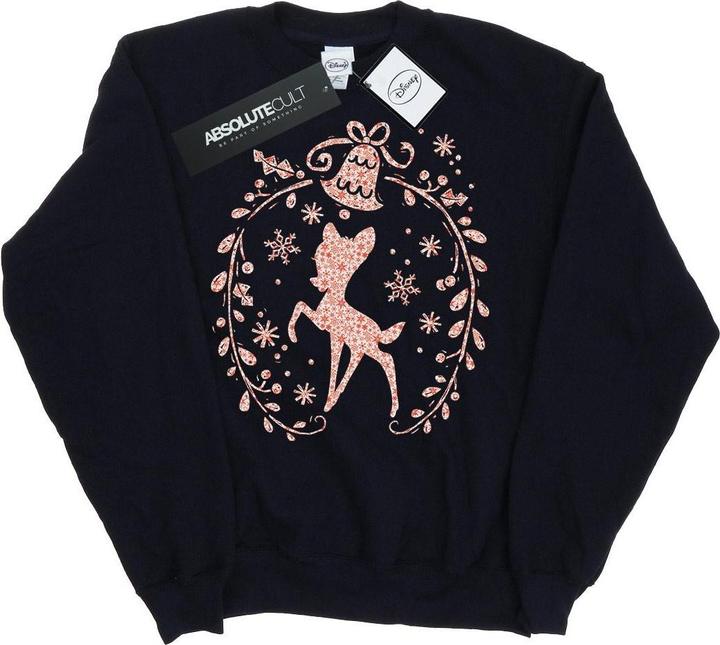 Produktbild Disney Bambi Christmas Wreath Sweatshirt Mädchen (116)