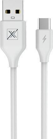 Image du produit Maxximus KABEL MX SET 2,4A / TYP-C / 1m WEISS (1 m)