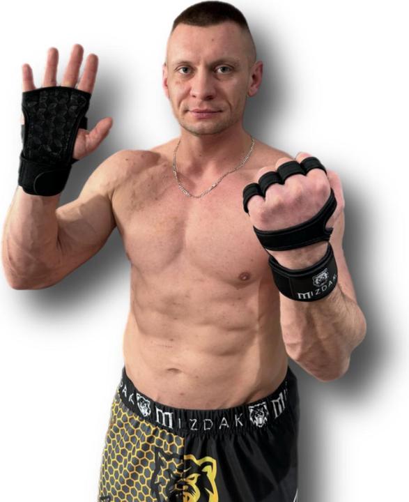 Actual product image Mizdak MMA Fingerless fitness gloves (XL)
