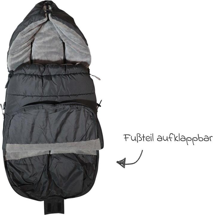 Produktbild Kaiser Baby Kaiser Thermo Fusssack Akiko, black/grey
