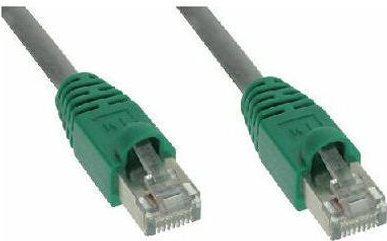 Actual product image InLine Crossover patch cable (SF/UTP, CAT5e, 1 m)