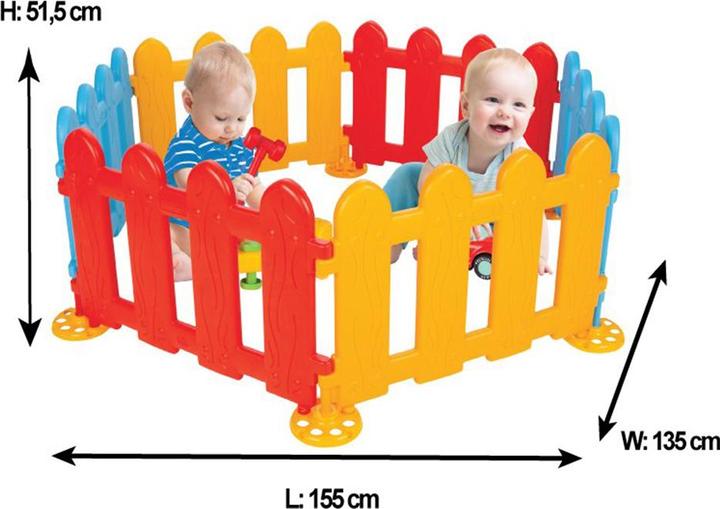 Image du produit Pilsan clôture de jeu plastique 06203