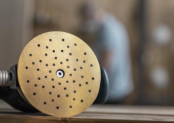 Actual product image Bosch Professional Zubehör Expert C470 Sandpaper with 8 holes for random orbital sander, 115 mm, G 60, 5 pcs. (P60)