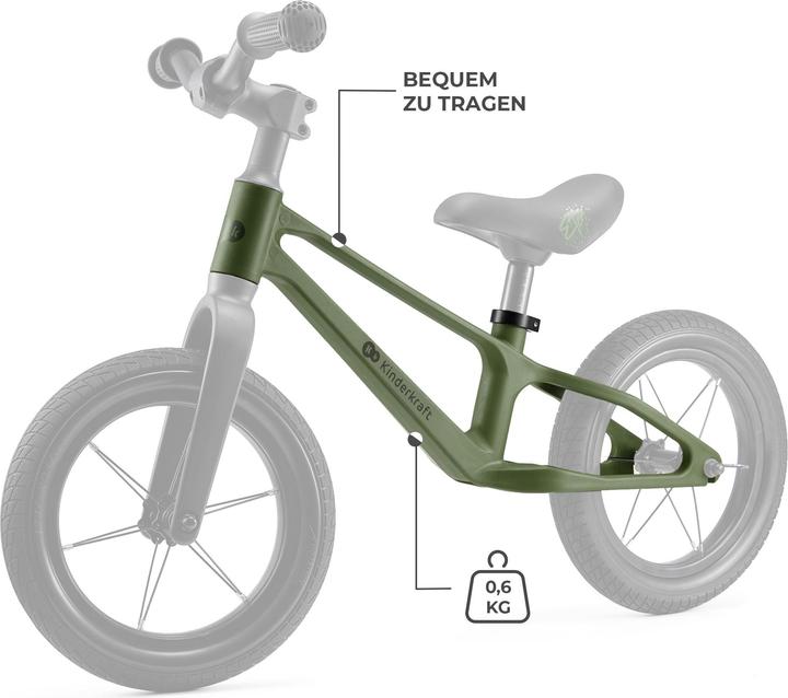 Produktbild KinderKraft balance bike ETER GREEN