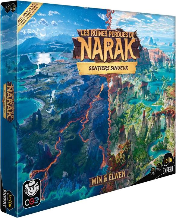 Produktbild Iello Les ruines perdues de Narak - Sentiers sinueux (Französisch)