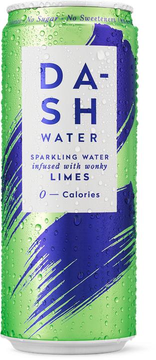 Image du produit Dash Water Eau pétillante au citron vert (12 x 33 cl)