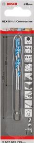Produktbild Bosch Professional Zubehör Mehrzweckbohrer HEX9 Multi Construction (8 mm)