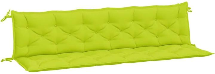 Actual product image VidaXL Garden bench cushions 2 pcs. O x ford fabric (200 x 50 x 7 cm)