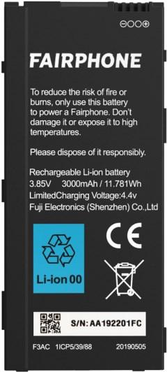 Actual product image Fairphone 3 Battery