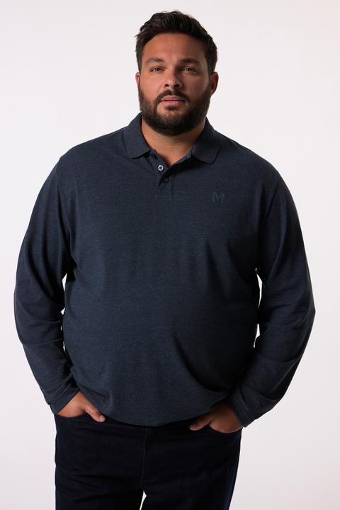 Actual product image Men+ Poloshirt, Bauchfit, Basic, Piqué, Langarm (10XL)