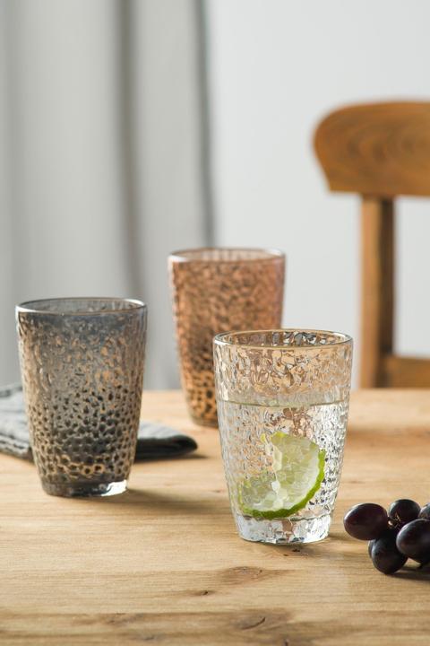 Immagine prodotto Leonardo Bicchiere Matera 340 ml, 4 pezzi, antracite (0.34 l, 4 x)