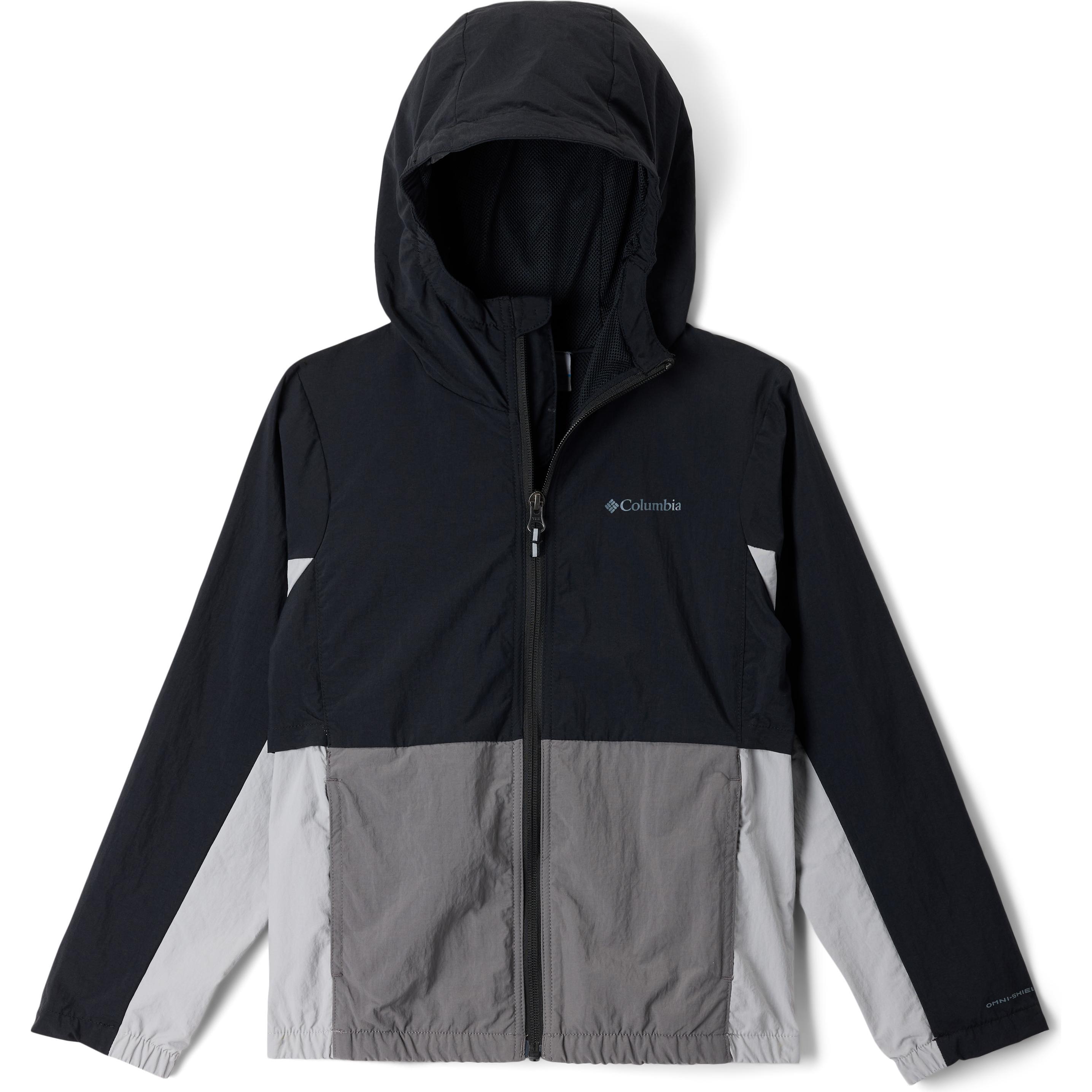 Columbia, Jungen, Jacke, Tabor Trail™ Windbreaker (M), Schwarz, M