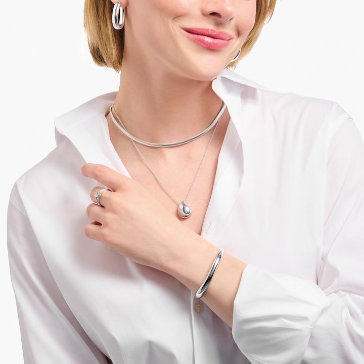 Actual product image Thomas Sabo Long snake chain (925 sterling silver, 40 - 45 cm)
