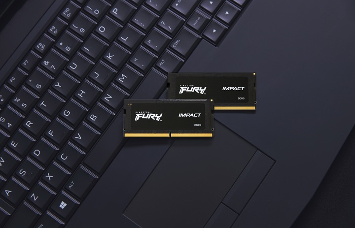 Actual product image Kingston FURY Impact (1 x 8GB, 4800 MHz, DDR5 RAM, SO-DIMM)