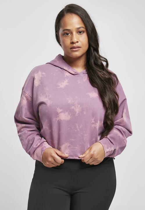 Actual product image Urban Classics Ladies Oversized Short Bleached Hoody - 12476 (4XL)