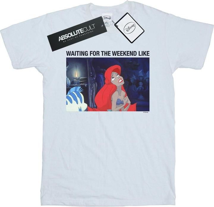 Produktbild Disney The Little Mermaid Waiting For The Weekend TShirt (3XL)