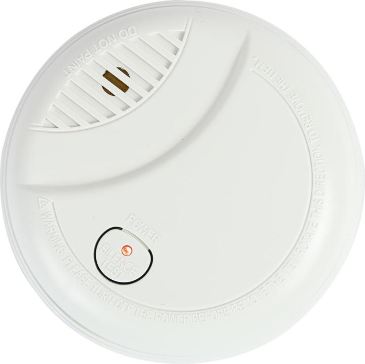 Actual product image PNI Smoke detector A437, stand-alone, with sound and light alarm, 85 dB, indoor, white